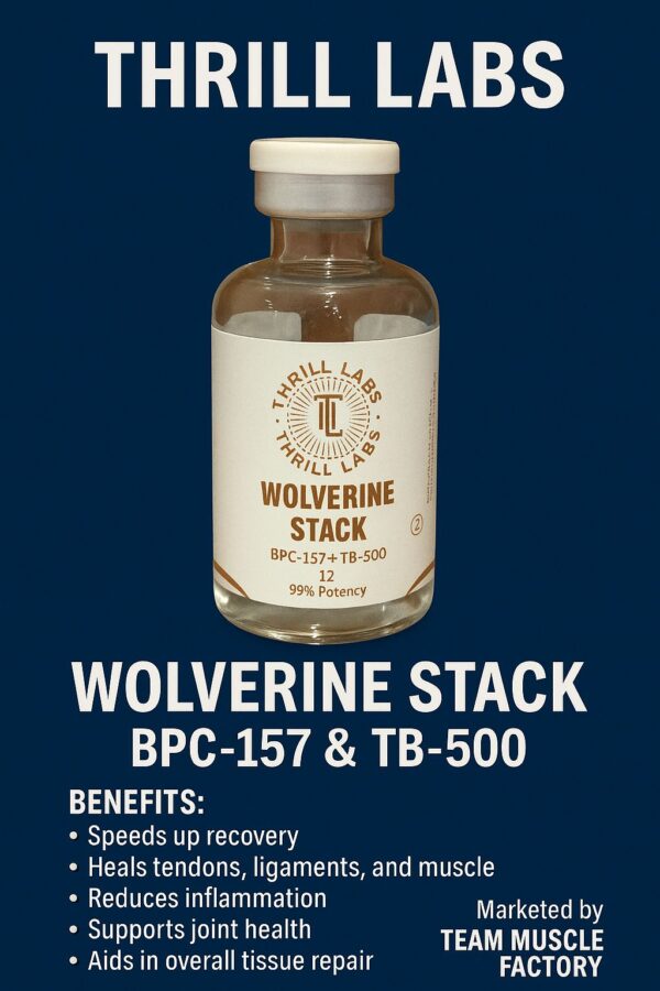 WOLVERINE STACK – Premium Recovery Peptide Blend (400 IU Vial) - Image 5